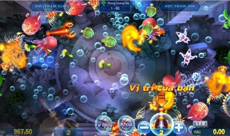 Cách Chơi Bắn Cá Royal Fishing Tại BuBet Hiệu Quả Nhất 2025 2 Hệ thống vũ khí trong Bắn Cá Royal Fishing tại BuBet