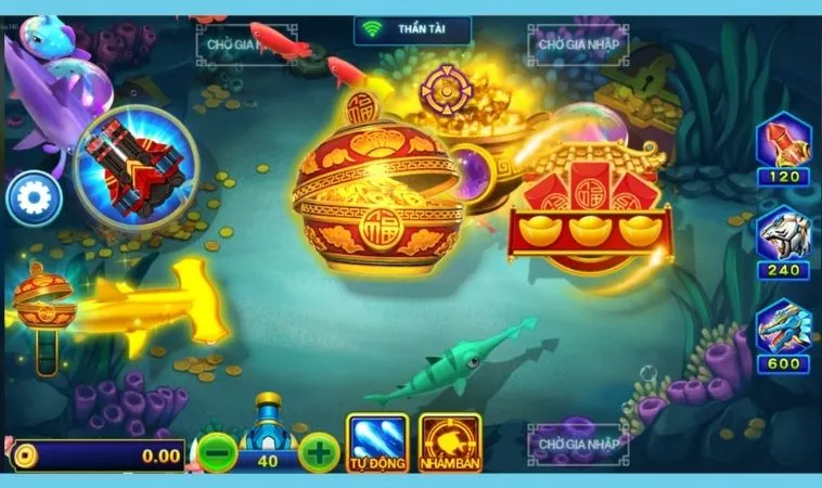 Cách chọn vũ khí hiệu quả trong Bắn Cá Thần Tài BuBet