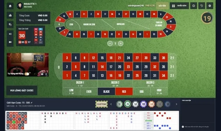 Cách Chơi Roulette Nhà Cái BuBet Hiệu Quả Nhất Cho Người Mới 2 Bàn cược Roulette nhà cái BuBet
