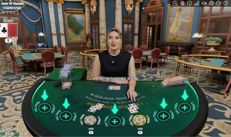 Bàn chơi Blackjack Tại BuBet